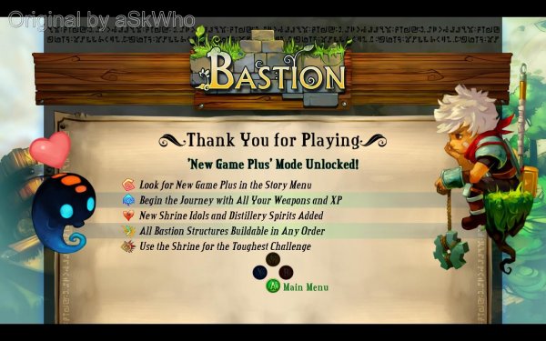 堡垒(Bastion)通关存档