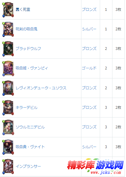 暗影之诗速攻吸血鬼卡组分享 1