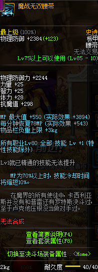 DNF魔兽副本奶妈减cd换装怎么搭 DNF魔兽副本奶妈减cd换装攻略 6